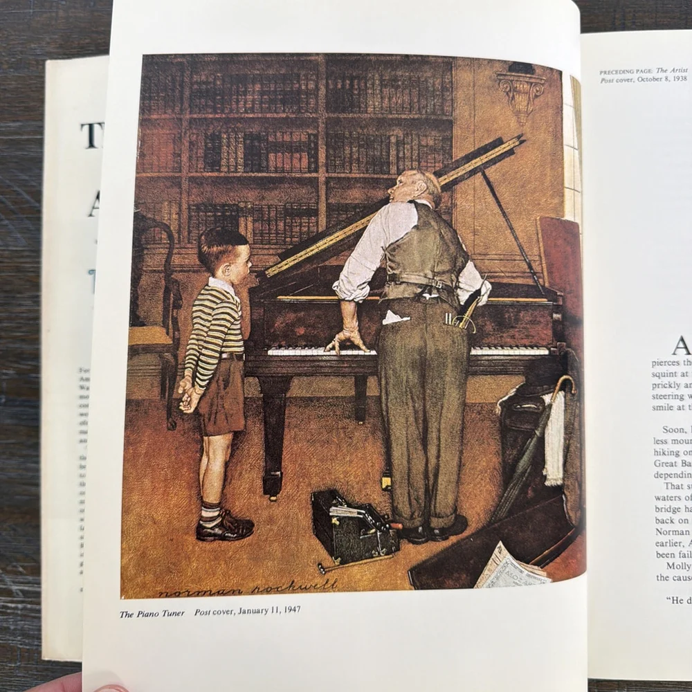 The Faith of America by Norman Rockwell Vtg 1980 HC/DJ